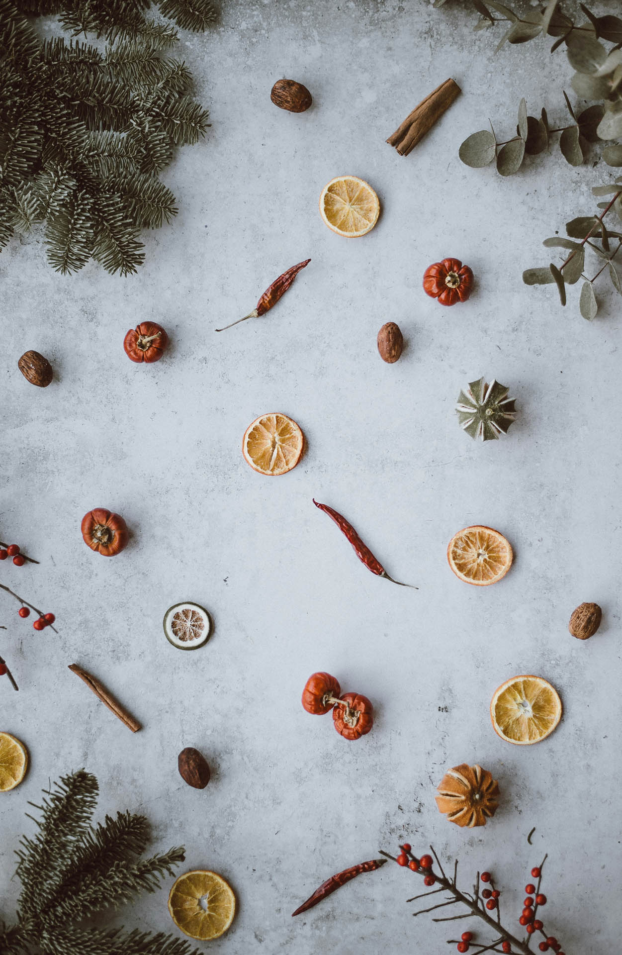 holiday tabletop decor