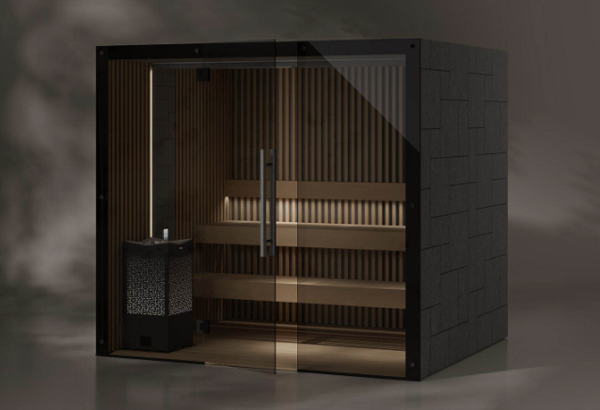 high end sauna 